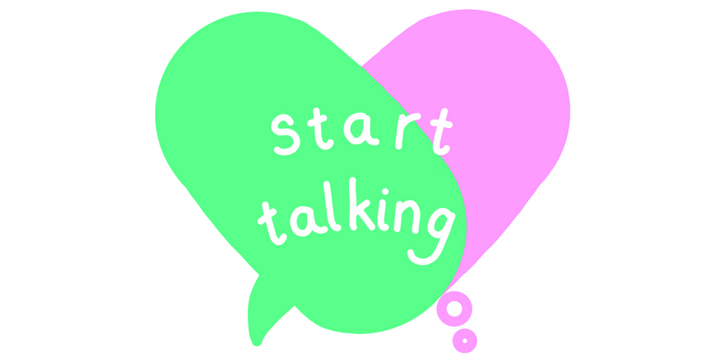 Start Talking heart