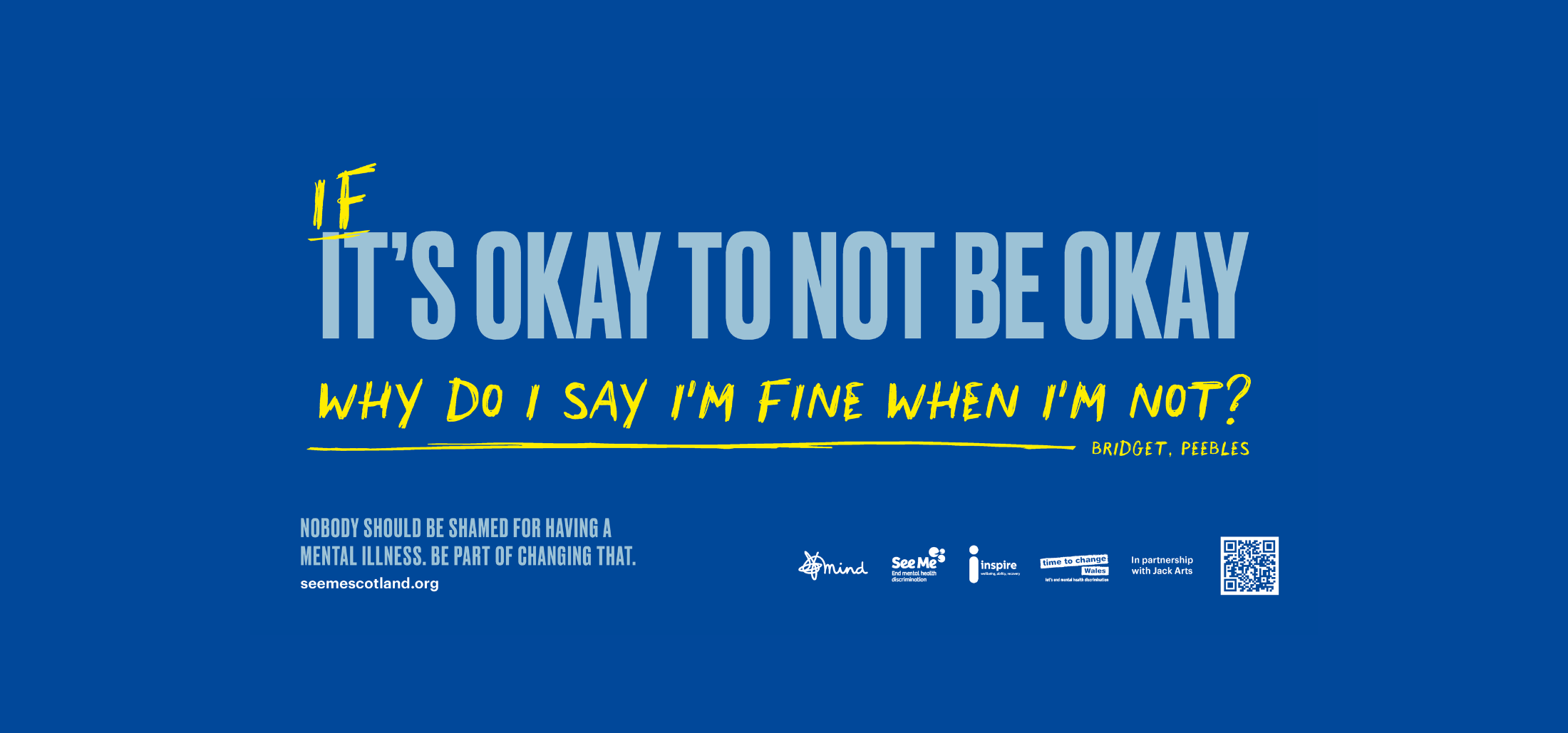 if it's oaky to not be okay image on blue