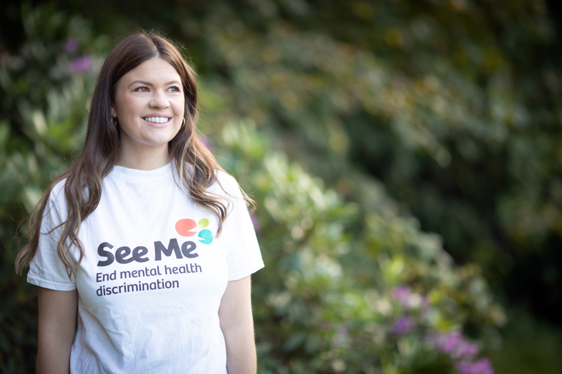 Photograph of See Me ambassador Shiona McCallum