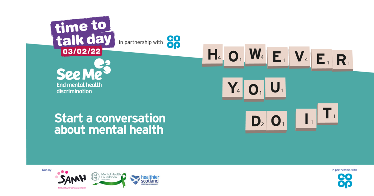 Time to Talk Day 2022 | End Mental Health Stigma and Discrimination