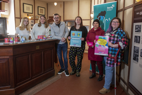 A group of See Me staff and volunteers