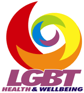 Text: "LGBT Health and Wellbeing"