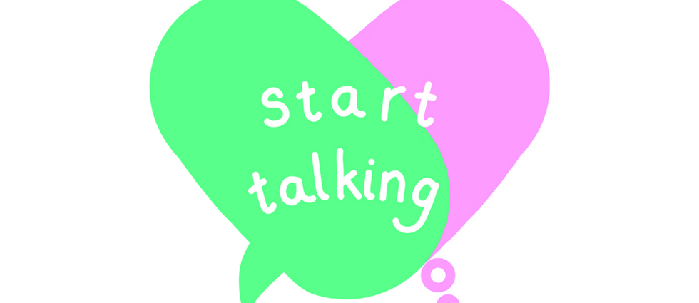 Start Talking heart
