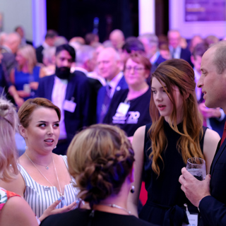 Kristi with Prince William