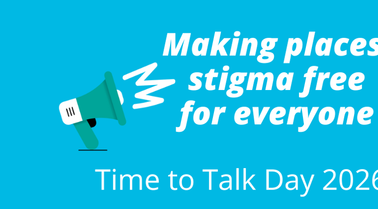 Make places stigma free for everyone for Time to Talk Day