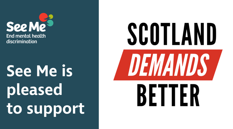 See Me backs Scotland Demands Better call to end poverty