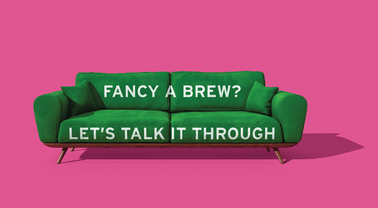 Get comfortable and start talking about mental health