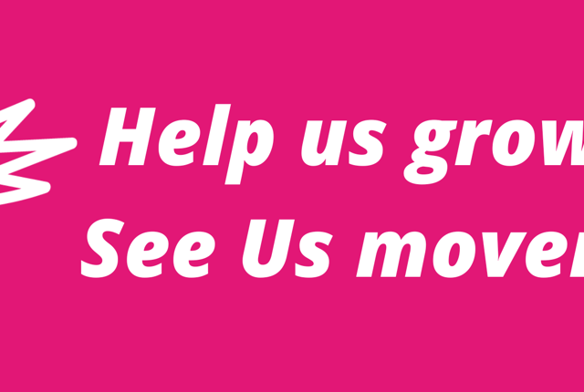 Text: "Help us grow the See Us movement."